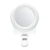 Circular mobile phone fill light, USB charging, three-color variable light, beauty with mirror live streaming light Item Picture